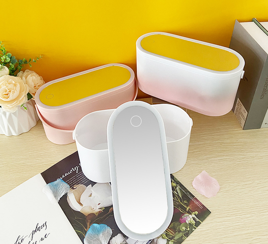 Storage Box LED Makeup Mirror